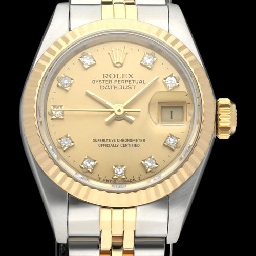 Montre Rolex Lady-Datejust - Montre femme réf. 69173G, 26 mm (1988) 58 Facettes ROL/LDJ/591