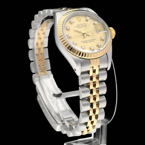 Montre Rolex Lady-Datejust 69173G - Montre femme automatique bicolore 26 mm 58 Facettes ROL/LDJ/593