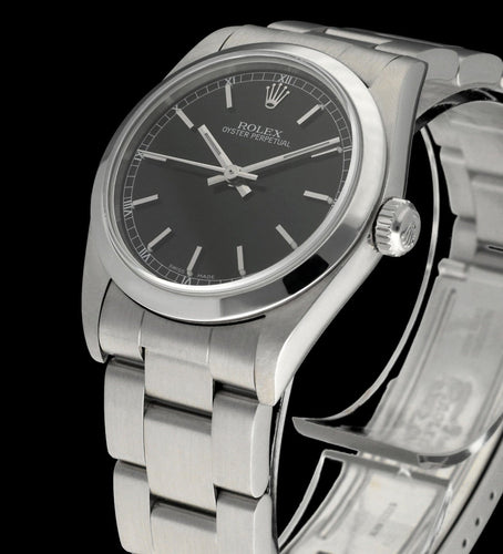 Montre Rolex Oyster Perpetual 31 - Montre acier réf. 77080 (2003) 58 Facettes ROL/OOP/161