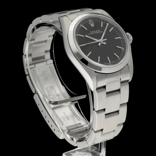 Montre Rolex Oyster Perpetual 31 - Montre acier réf. 77080 (2003) 58 Facettes ROL/OOP/161