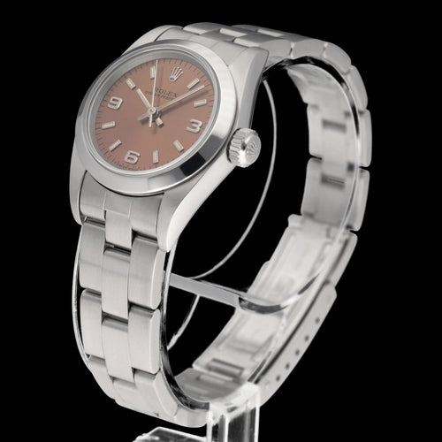 Montre Rolex Oyster Perpetual Lady 67180 - Montre femme 26 mm en acier (1997) 58 Facettes ROL/OOP/173