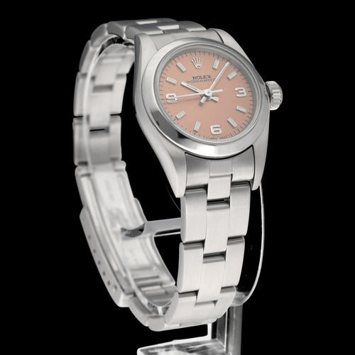 Montre Rolex Oyster Perpetual Lady 26 - Montre acier réf. 67180 (1997) 58 Facettes ROL/OOP/193