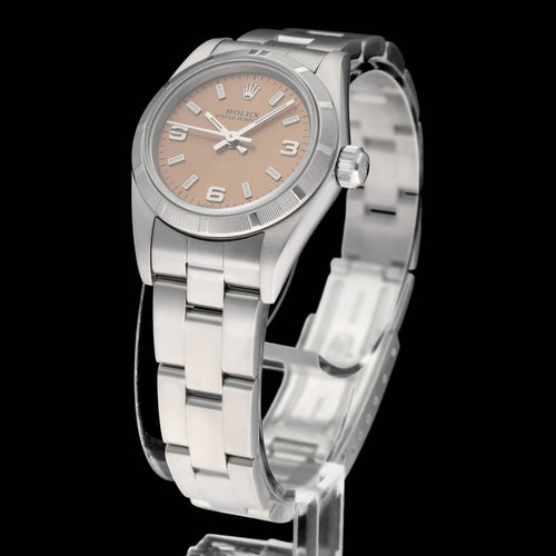 Montre Rolex Oyster Perpetual - Montre femme 26 mm acier réf. 76030 (2002) 58 Facettes ROL/OOP/206