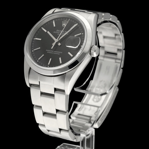 Montre Rolex Oyster Perpetual Date 15200 - Montre automatique acier 34 mm (2000) 58 Facettes ROL/OPD/282