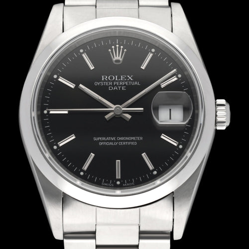 Montre Rolex Oyster Perpetual Date 15200 - Montre automatique acier 34 mm (2000) 58 Facettes ROL/OPD/282