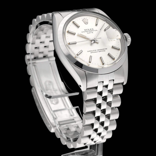 Montre Rolex Oyster Perpetual Date 1500 - Montre automatique en acier 34 mm 58 Facettes ROL/OPD/289