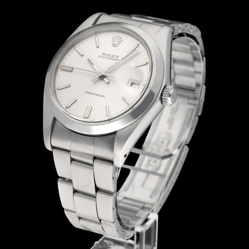 Montre Rolex Oyster Precision - Montre acier réf. 6694 (1978) 34 mm 58 Facettes ROL/OPR/147