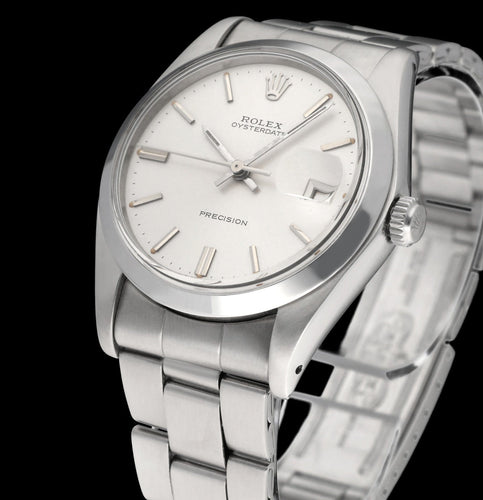 Montre Rolex Oyster Precision - Montre acier réf. 6694 (1978) 34 mm 58 Facettes ROL/OPR/147