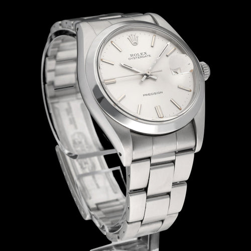 Montre Rolex Oyster Precision - Montre acier réf. 6694 (1978) 34 mm 58 Facettes ROL/OPR/147