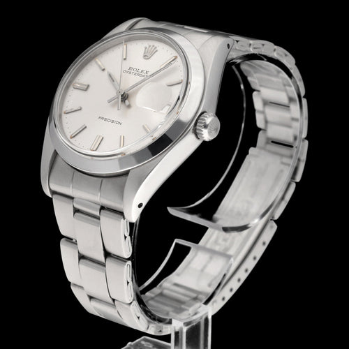 Montre Rolex Oyster Precision - Montre acier réf. 6694 (1978) 34 mm 58 Facettes ROL/OPR/147