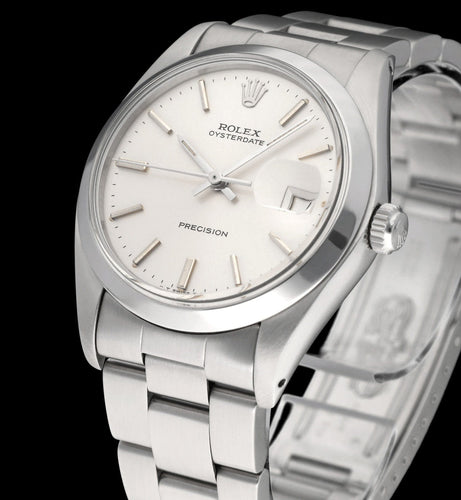 Montre Rolex Oyster Precision - Montre acier réf. 6694 (1982) 34 mm 58 Facettes ROL/OPR/173