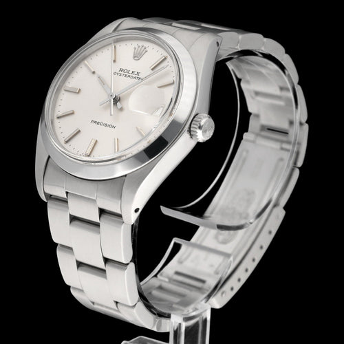 Montre Rolex Oyster Precision - Montre acier réf. 6694 (1982) 34 mm 58 Facettes ROL/OPR/173
