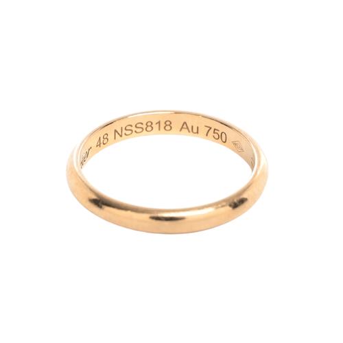 Bague 48 CARTIER - Alliance or jaune 58 Facettes 91869
