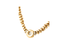 Collier Chopard - Collier pendentif Happy Diamonds en or jaune 18k et diamants 58 Facettes 130016