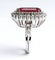 Bague Bague en or blanc avec rubis birman 8,93 ct et diamants 58 Facettes 13417