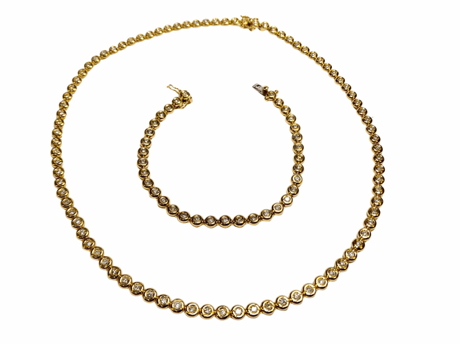 Collier Règlement commande #15350 n°2 58 Facettes