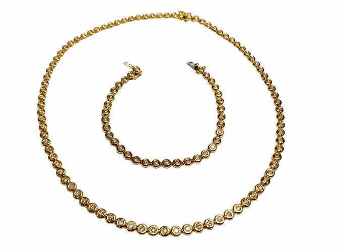 Collier Règlement commande #15350 n°3 58 Facettes
