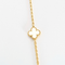 Collier VAN CLEEF & ARPELS - Magic Alhambra - Collier Sautoir, or jaune, onyx et nacre 58 Facettes