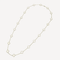 Collier VAN CLEEF & ARPELS - ALHAMBRA - Rare Sautoir en or jaune et cristal de roche. 58 Facettes