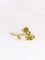 Broche Broche fleur vintage années 1970 en or jaune 18 carats et émail 58 Facettes 998