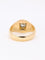 Bague 60 Bague jonc vintage en or jaune 18 carats avec diamant 0,5 ct 58 Facettes 1087.25