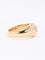 Bague 60 Bague jonc vintage en or jaune 18 carats avec diamant 0,5 ct 58 Facettes 1087.25