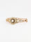 Bracelet Bracelet Napoléon III fleur mobile en or rose et diamants 58 Facettes 1085.3