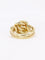 Bague 48 Bague nœud vintage en or jaune 14 carats 58 Facettes 1108.8