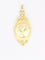 Pendentif Médaille religieuse Art nouveau en or jaune 18 carats 58 Facettes 1128.5