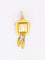 Pendentif Pendentif charme coucou vintage en or jaune 18 carats 58 Facettes 1128.6