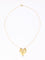 Collier Collier Art nouveau - Chimère en or jaune 18 carats et perles 58 Facettes 1108.3