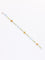 Bracelet Bracelet ligne en or blanc 18 carats avec citrines, péridots et topazes bleues 58 Facettes 1CA0000006/1