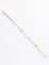Bracelet Bracelet ligne en or blanc 18 carats avec citrines, péridots et topazes bleues 58 Facettes 1CA0000006/1