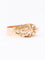 Bague 57 Bague fleur Art nouveau en or rose 18k 58 Facettes 1136.2