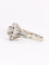 Bague 51.5 Bague marguerite en or blanc 18 carats et diamants 1,10 ct 58 Facettes 1CA0000065/1