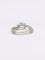 Bague 48 Bague solitaire en or blanc 18 carats et diamants 0,90 ct 58 Facettes 1084.2