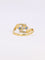 Bague 54 Bague Art nouveau trilogie en or jaune 18 carats, saphirs et diamants 58 Facettes 1076.2