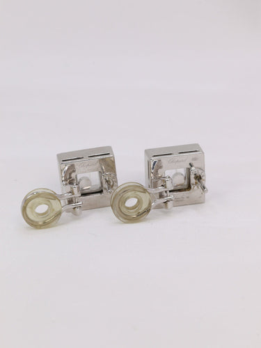 Boucles d'oreilles CHOPARD Boucles d'oreilles Happy Diamonds diamants noirs 58 Facettes 1069TER