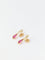 Boucles d'oreilles Boucles d’oreilles vintage en or 18k et tourmalines roses 58 Facettes 666