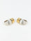 Boucles d'oreilles OJ PERRIN - Boucles d’oreilles godronnées en or jaune 18k et argent 58 Facettes 416