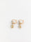 Boucles d'oreilles Dormeuses anciennes en or 18 carats, platine et diamants taille rose 58 Facettes 744