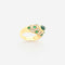 Bague 52 Cartier Corinthe - Bague en or jaune 18k, émeraudes et diamants 58 Facettes 22773
