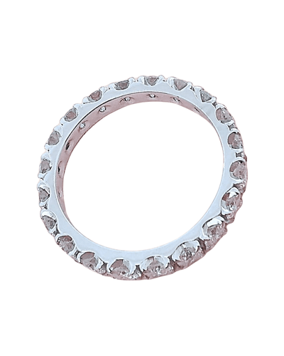Bague Bague alliance américaine diamants or blanc 58 Facettes AA 1671