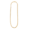 Collier Chaine Grains de café bicolore en or 18K 58 Facettes