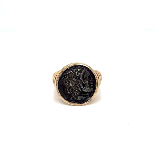 Bague Bulgari Monete - Bague en or avec pièce ancienne, années 1980 58 Facettes