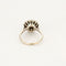 Bague 49,5 Bague en or blanc, saphir étoilée et diamants roses 58 Facettes DINA0039