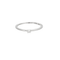 Bague 54 Solitaire en or blanc diamant 58 Facettes 3121288