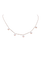 Collier Collier or rose perles de culture 58 Facettes