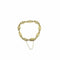 Bracelet Bracelet maille fantaisie en or jaune 750 58 Facettes Z1350992