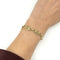 Bracelet Bracelet maille fantaisie en or jaune 750 58 Facettes Z1350992